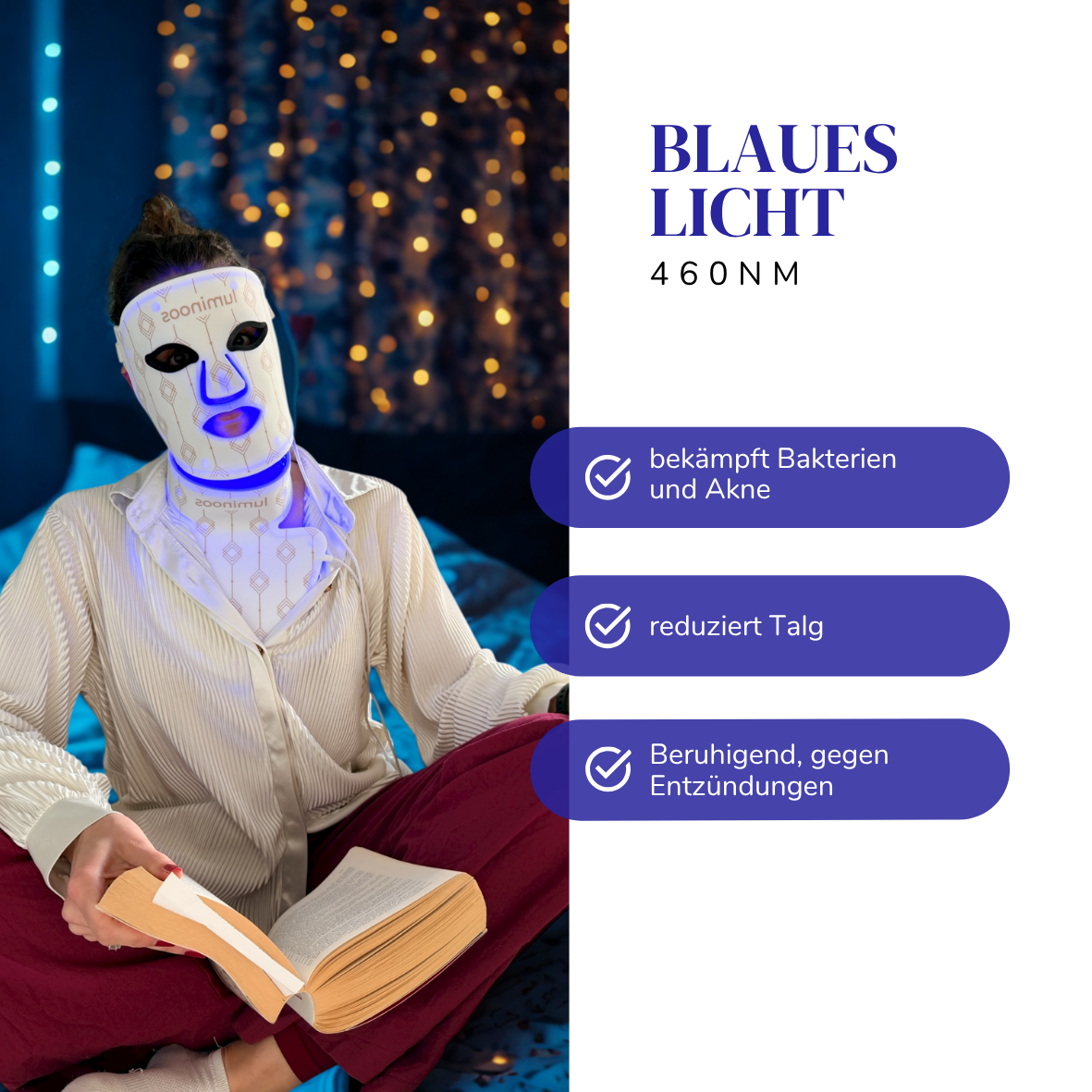 LEDPro Maske für gesunde, strahlende Haut