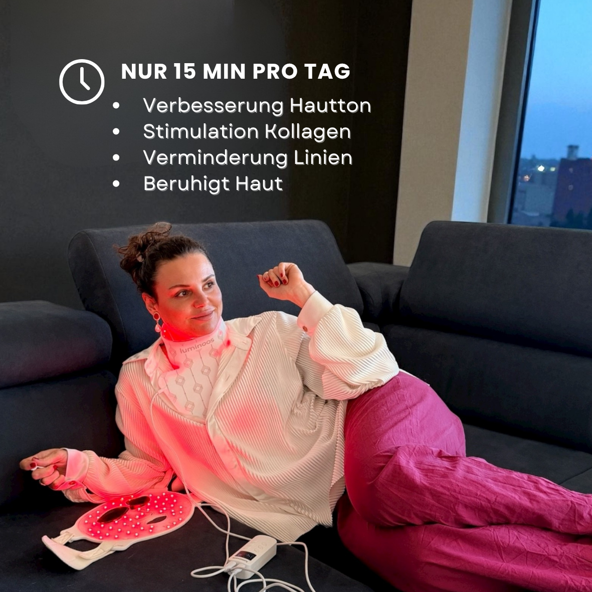 LEDPro Maske für gesunde, strahlende Haut