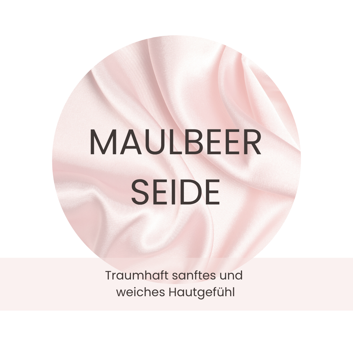 Silk&Glow Schlafmaske 100% Seide inkl. Seidenscrunchie & Washbag