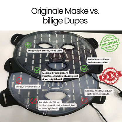 LED-Rotlicht-Gesichtsmaske-Maske-Hals-Dekollete-Bewertung-Review